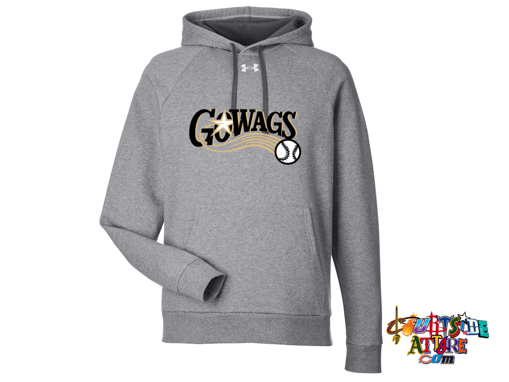 Under Armour Men's Rival Fleece Pullover Hooded Sweatshirt Gowags Baseball 1379757