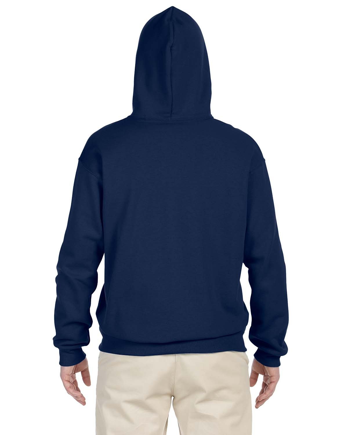 Adult 8 oz. Sweatshirt Pullover Hood Navy and Gray EYRA Knights 996