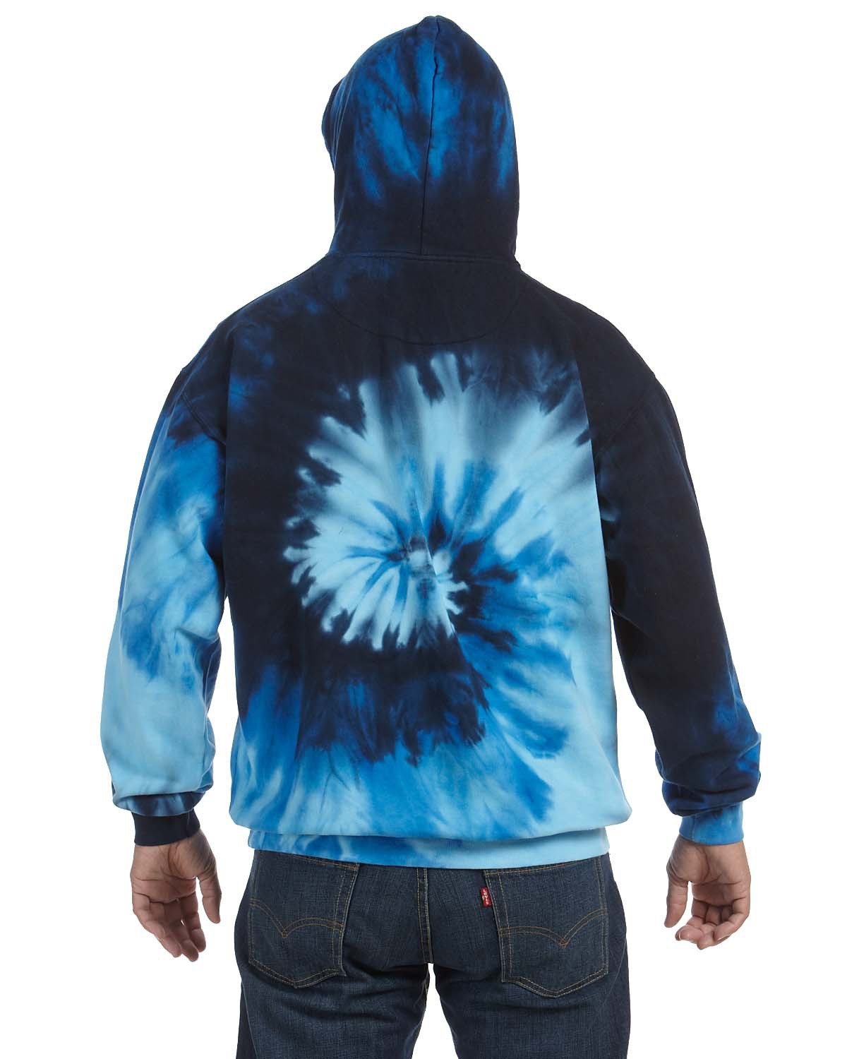 Tie-Dye Adult Tie-Dyed Pullover Hooded Sweatshirt EYRA Knights