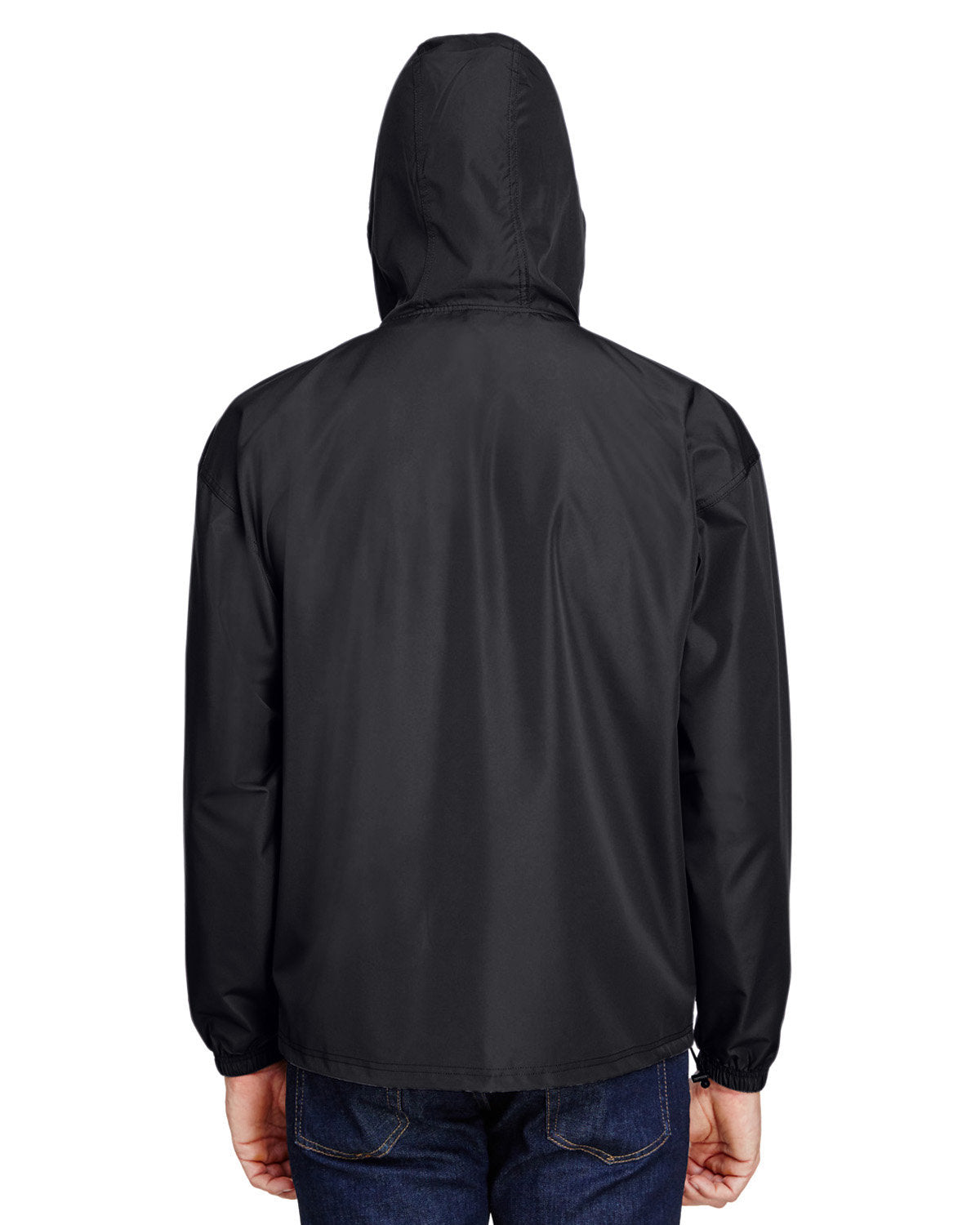 Champion Adult Anorak packable Jacket Black co200 Gowags